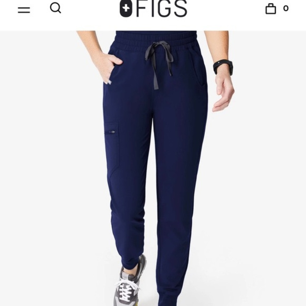NWOT Figs Zamora High Waisted Joggers scrub pants